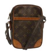 Pre-owned Canvas louis-vuitton-bags Louis Vuitton Vintage , Brown , Da...