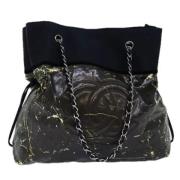 Pre-owned Nylon totes Chanel Vintage , Black , Dames