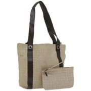 Pre-owned Canvas totes Bvlgari Vintage , Beige , Dames