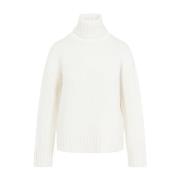 Witte Sweater Aw24 Dameskleding Fabiana Filippi , White , Dames