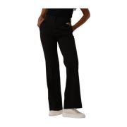 Zwarte Flared Broek Olivia 285 Fiveunits , Black , Dames