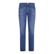 Slim-fit Denim Jeans Roy Roger's , Blue , Heren