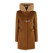 Teddy Toggle Coat Fay , Brown , Dames