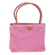 Pre-owned Nylon totes Prada Vintage , Pink , Dames