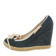 Pre-owned Denim heels Chloé Pre-owned , Blue , Dames