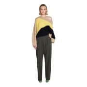 Kleur-Blok Mohair Alpaca Sweater Circus Hotel , Multicolor , Dames