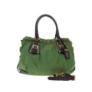 Pre-owned Nylon prada-bags Prada Vintage , Green , Dames