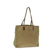 Pre-owned Nylon prada-bags Prada Vintage , Beige , Dames