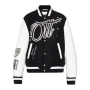 Jas met logo Off White , Black , Dames