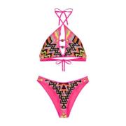 Bikini TOP E Americano Fisso Ethos F**k , Multicolor , Dames