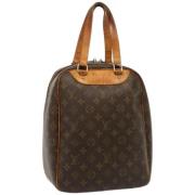 Pre-owned Canvas handbags Louis Vuitton Vintage , Brown , Dames