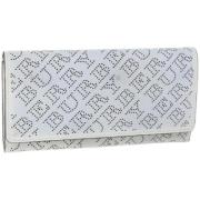 Pre-owned Leather wallets Burberry Vintage , White , Dames