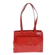 Pre-owned Leather celine-bags Celine Vintage , Red , Dames