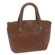 Pre-owned Leather handbags Celine Vintage , Brown , Dames