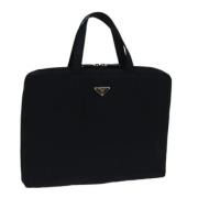 Pre-owned Nylon handbags Prada Vintage , Black , Dames