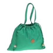 Pre-owned Nylon fendi-bags Fendi Vintage , Green , Dames