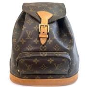 Pre-owned Canvas louis-vuitton-bags Louis Vuitton Vintage , Brown , Da...