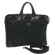 Pre-owned Nylon handbags Burberry Vintage , Black , Dames