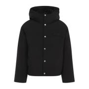 Zwarte Jas voor Mannen Aw24 Jacquemus , Black , Heren