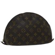 Pre-owned Canvas pouches Louis Vuitton Vintage , Brown , Dames