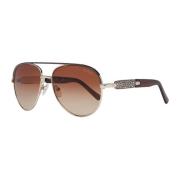 Aviator Gradient Zonnebril Guess , Yellow , Dames