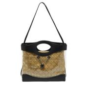 Pre-owned Leather totes Chanel Vintage , Multicolor , Dames