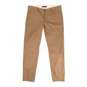 Elegante katoenen chino broek Liu Jo , Beige , Heren