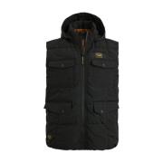 Micro Ripstop Bodywarmer PME Legend , Black , Heren