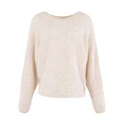 Stijlvolle Pullover voor Vrouwen Anna Van Toor , Beige , Dames