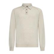 Stijlvolle T-shirts en Polos Roberto Collina , Beige , Heren