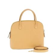 Pre-owned Leather handbags Celine Vintage , Yellow , Dames