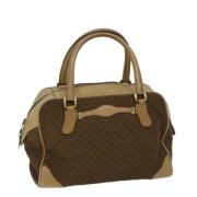 Pre-owned Canvas handbags Gucci Vintage , Brown , Dames