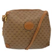 Pre-owned Leather gucci-bags Gucci Vintage , Beige , Dames