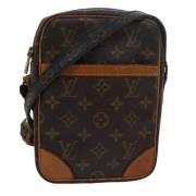 Pre-owned Canvas louis-vuitton-bags Louis Vuitton Vintage , Brown , Da...