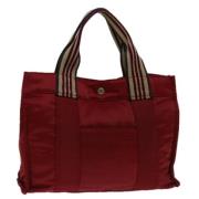 Pre-owned Nylon handbags Burberry Vintage , Red , Dames