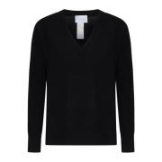 Zwarte Sweater Collectie Kaos , Black , Dames