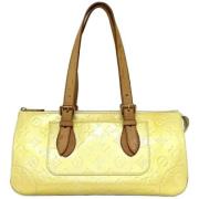 Pre-owned Leather louis-vuitton-bags Louis Vuitton Vintage , Yellow , ...