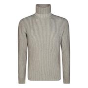 Dolcevita Sweater Vanise Tagliatore , White , Heren