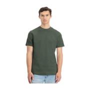 Korte mouw T-shirt met Dane LAW OF THE SEA , Green , Heren