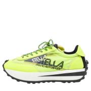 Pre-owned Fabric sneakers Stella McCartney Pre-owned , Yellow , Dames