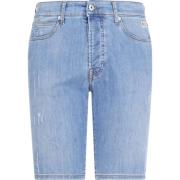 Denim Shorts Roy Roger's , Blue , Heren