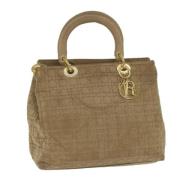 Pre-owned Nylon handbags Dior Vintage , Brown , Dames