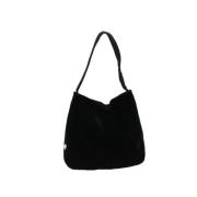 Pre-owned Velvet prada-bags Prada Vintage , Black , Dames