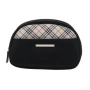 Pre-owned Nylon pouches Burberry Vintage , Black , Dames