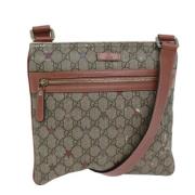 Pre-owned Leather gucci-bags Gucci Vintage , Beige , Dames