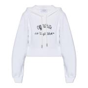 Hoodie Off White , White , Dames