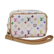 Pre-owned Canvas pouches Louis Vuitton Vintage , Multicolor , Dames