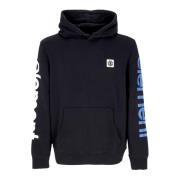 Zwarte Hoodie met Kangoeroezak Element , Black , Heren