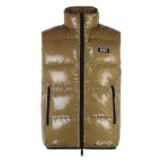 Field Vest met volledige rits Dsquared2 , Brown , Heren