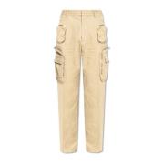 Broek met meerdere zakken Dsquared2 , Beige , Heren